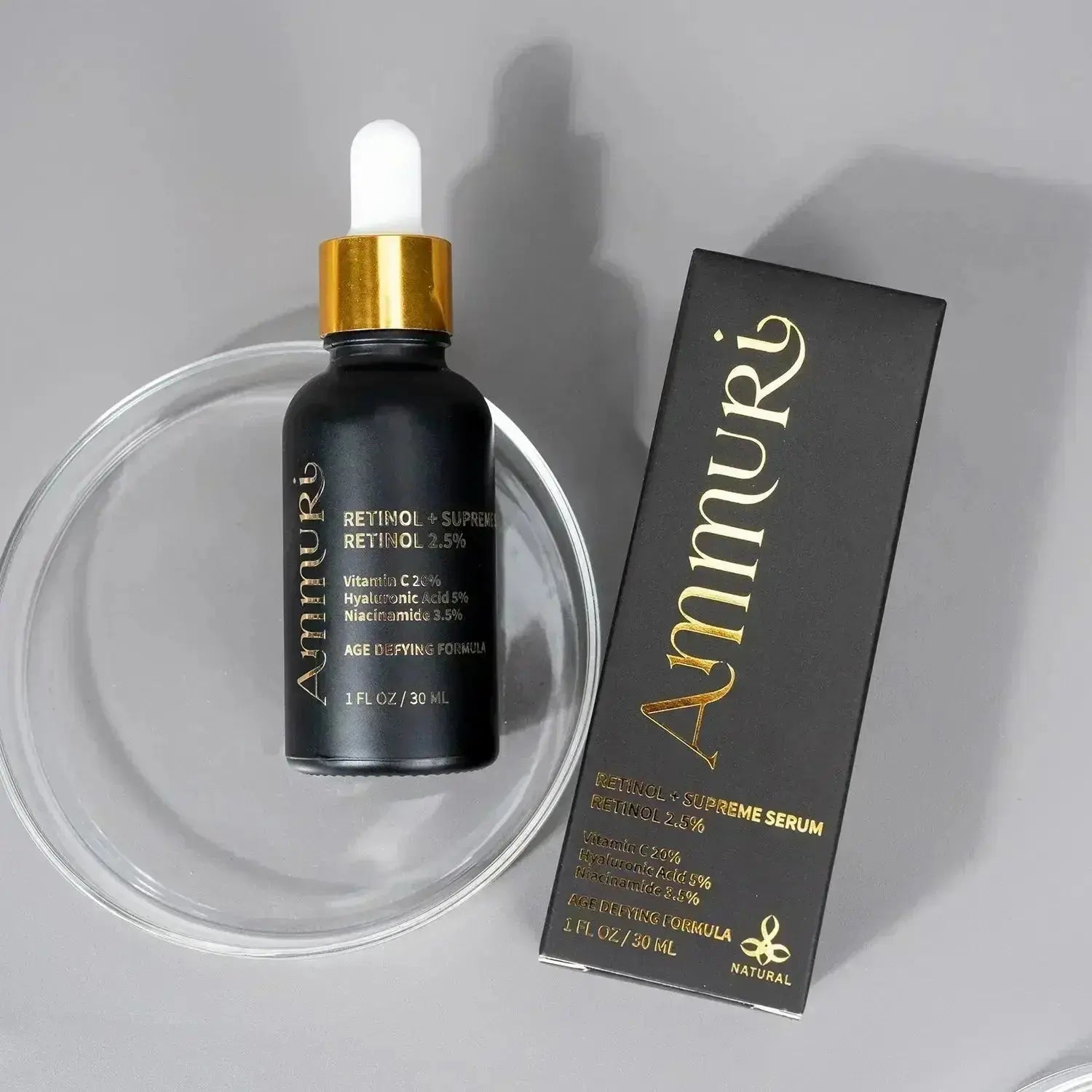 Ammuri Pro-Retinol 2.5% Face Serum - Anti Aging Retinol Serum